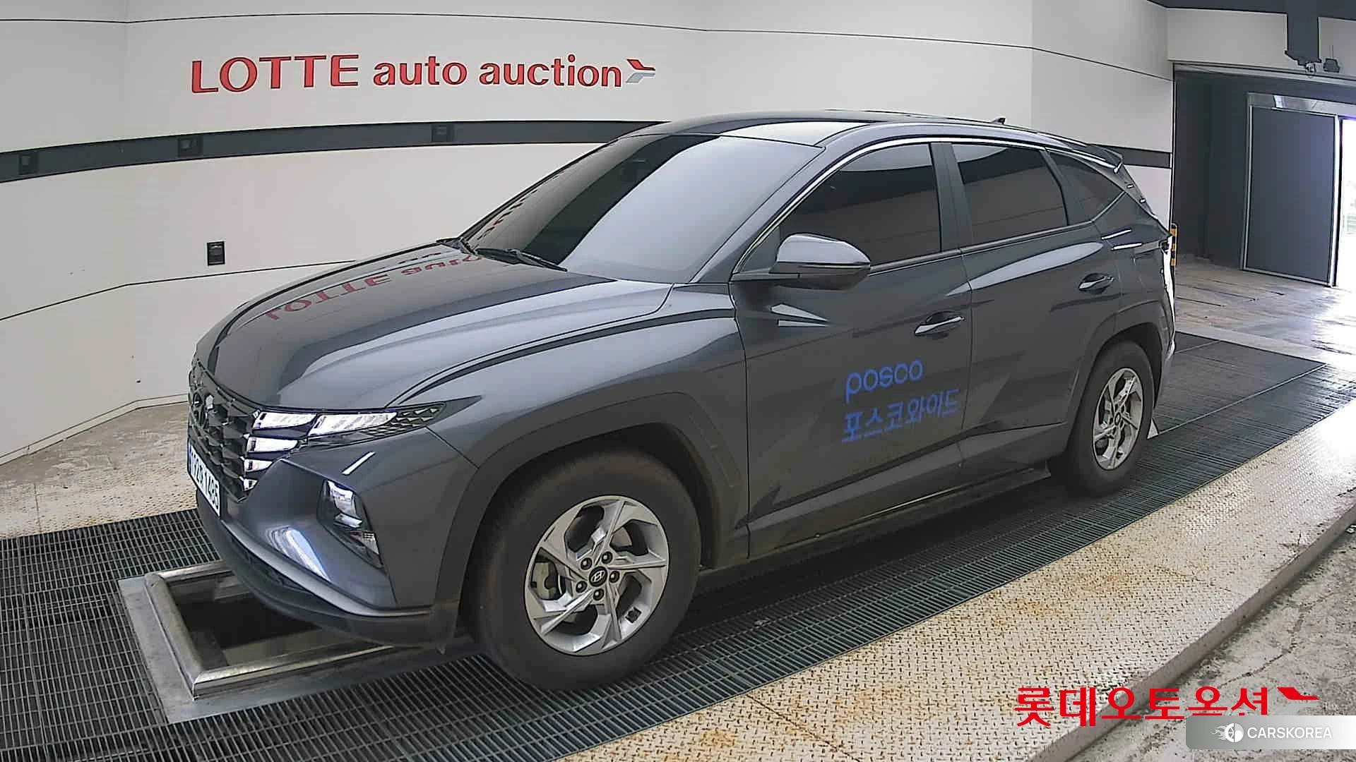 Hyundai Tucson 2022 Titanium Grey Metallic из Кореи, фото 4