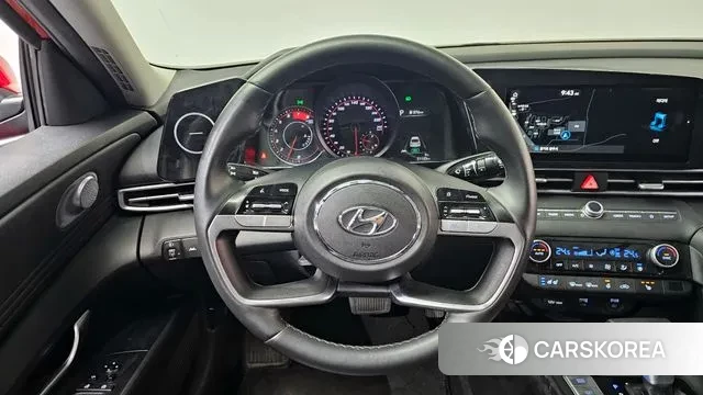 Hyundai Avante (CN7) 2021 Красный из Кореи, фото 4