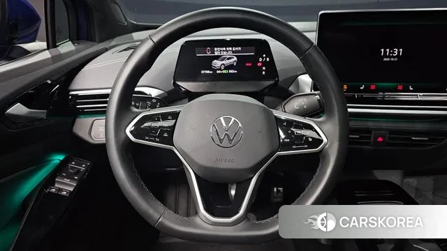 Volkswagen ID.4 2025 Синий из Кореи, фото 4