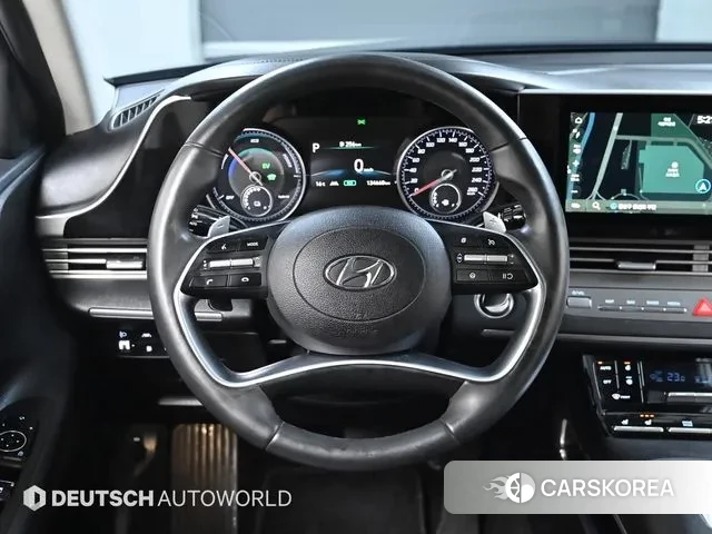 Hyundai The New Grandeur IG Hybrid 2021 Серый из Кореи, фото 4