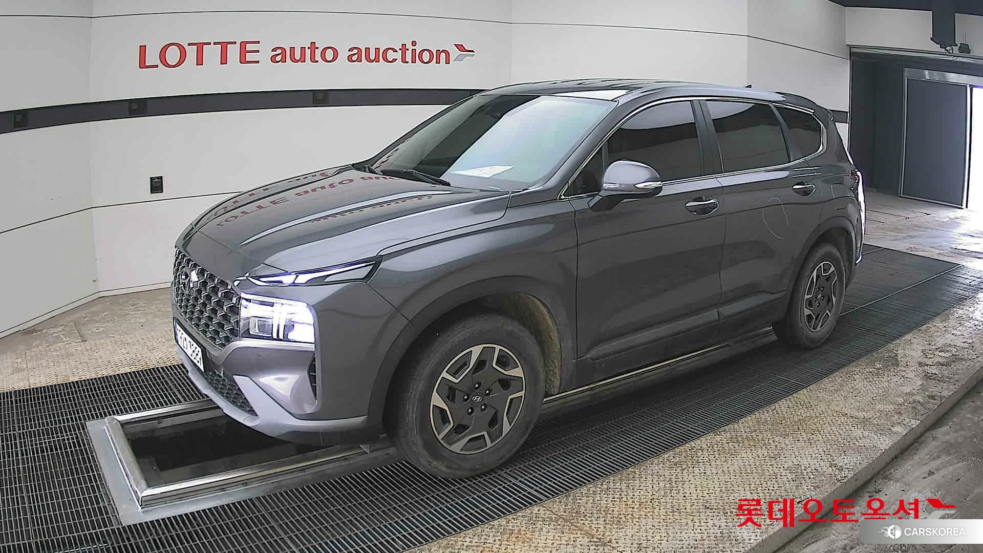 Hyundai Santa Fe Hybrid 2023 Magnetic Grey Metallic из Кореи, фото 4