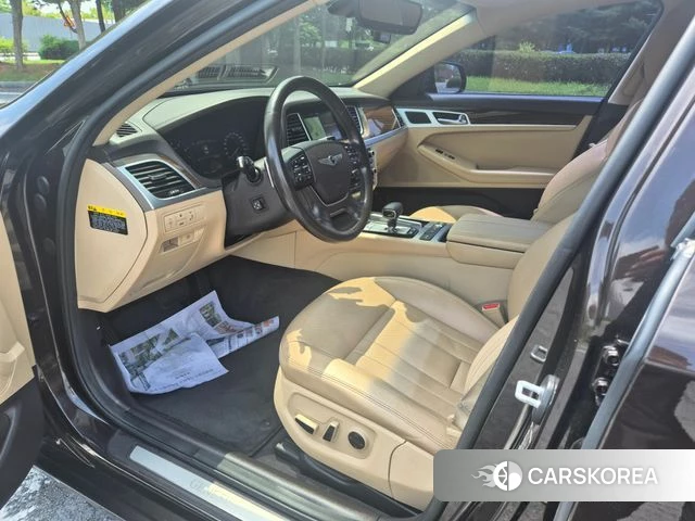 Genesis G80 2018 Коричневый из Кореи, фото 4