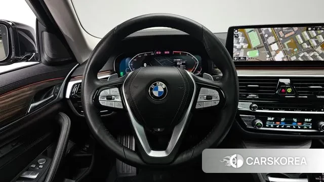 BMW 5 Series (G30) 2021 Черный из Кореи, фото 4