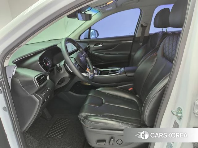 Hyundai The New Santa Fe 2021 Белый из Кореи, фото 4