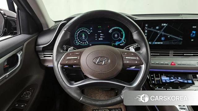 Hyundai The New Grandeur IG Hybrid 2020 Черный из Кореи, фото 4