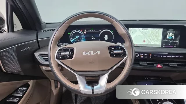 Kia K8 Hybrid 2022 Черный из Кореи, фото 4