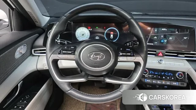 Hyundai Avante (CN7) 2022 Белый из Кореи, фото 4