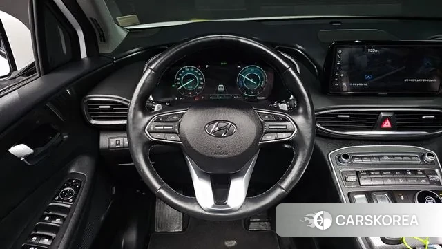 Hyundai The New Santa Fe 2021 Белый из Кореи, фото 4