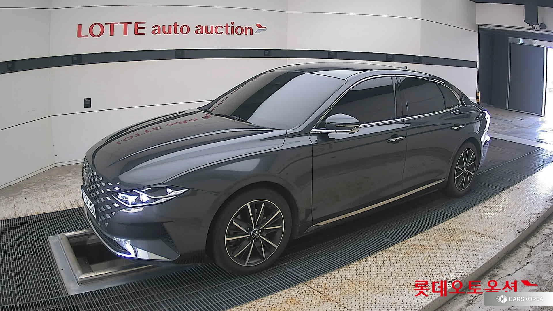 Hyundai Grandeur 2022 Nocturne Grey Metallic из Кореи, фото 4