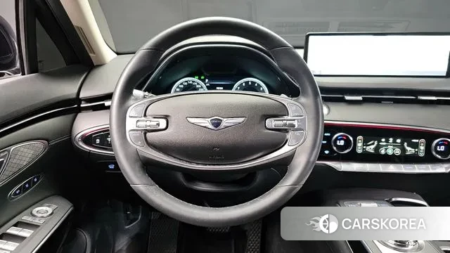 Genesis GV70 2021 Черный из Кореи, фото 4