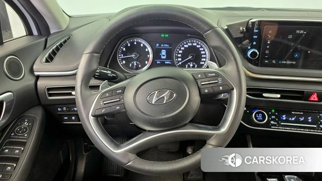 Hyundai Sonata (DN8) 2021 Белый из Кореи, фото 4