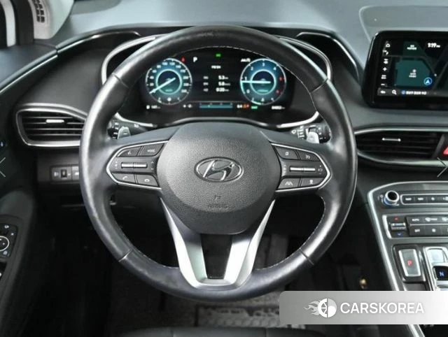 Hyundai The New Santa Fe 2023 Белый из Кореи, фото 4