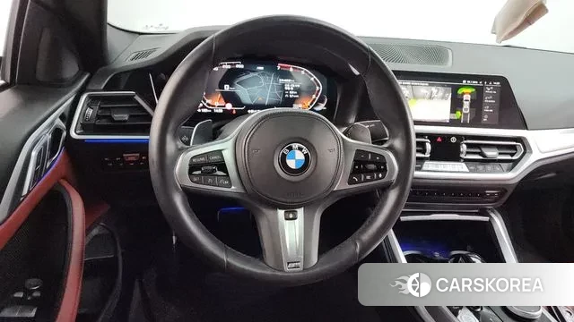 BMW 4 Series (G22) 2023 Черный из Кореи, фото 4