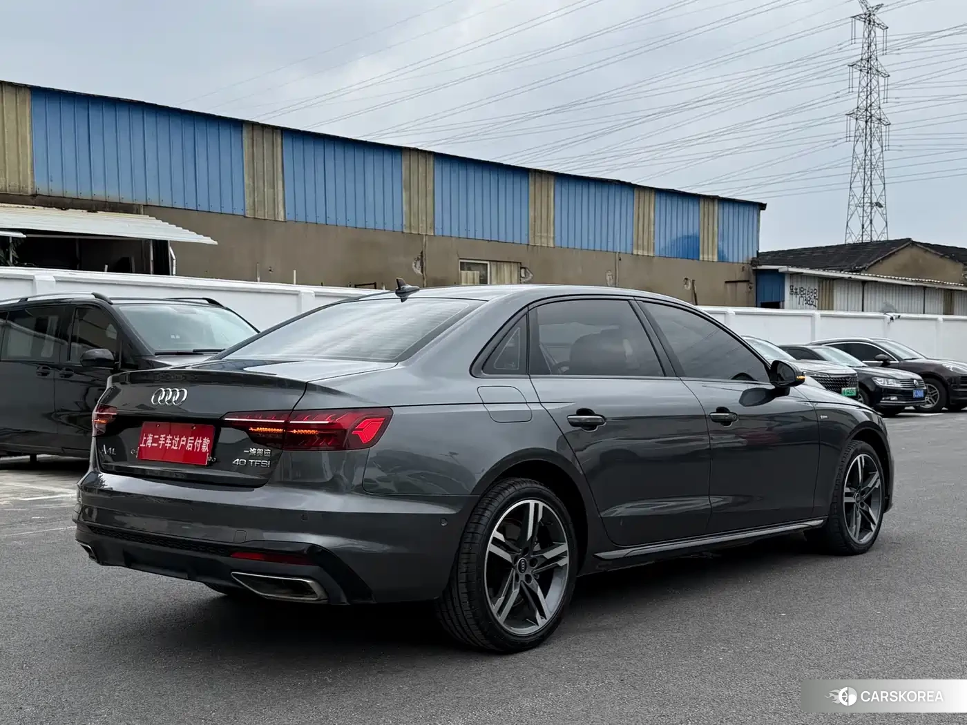 Audi A4L 2023 Silver/gray из Китая, фото 4
