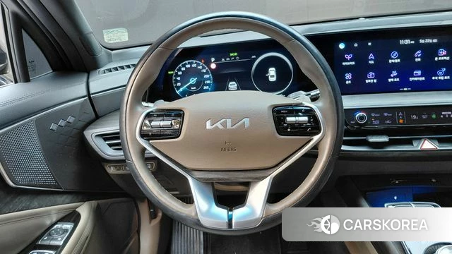 Kia K8 Hybrid 2023 Черный из Кореи, фото 4