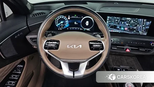 Kia K8 Hybrid 2021 Серый из Кореи, фото 4