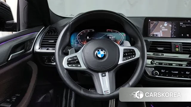 BMW X4 (G02) 2021 Черный из Кореи, фото 4