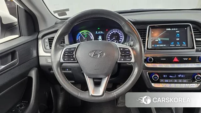 Hyundai Sonata New Rise Hybrid 2018 Белый из Кореи, фото 4