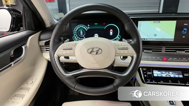 Hyundai The New Grandeur IG Hybrid 2022 Черный из Кореи, фото 4
