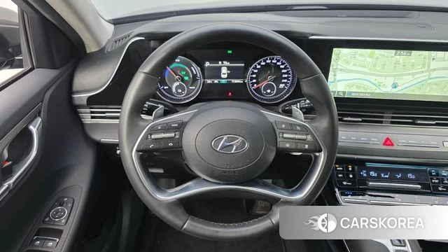 Hyundai The New Grandeur IG Hybrid 2022 Цвет галактики из Кореи, фото 4