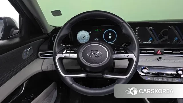 Hyundai Avante Hybrid (CN7) 2023 Серый из Кореи, фото 4