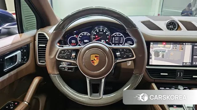 Porsche Cayenne (PO536) 2021 Синий из Кореи, фото 4