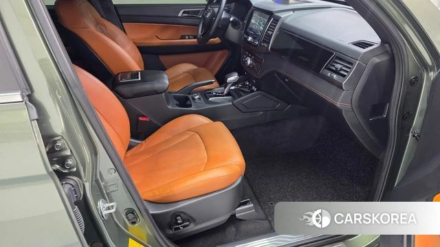 Ssangyong The New Rexton Sport 2023 Светло-зеленый из Кореи, фото 4