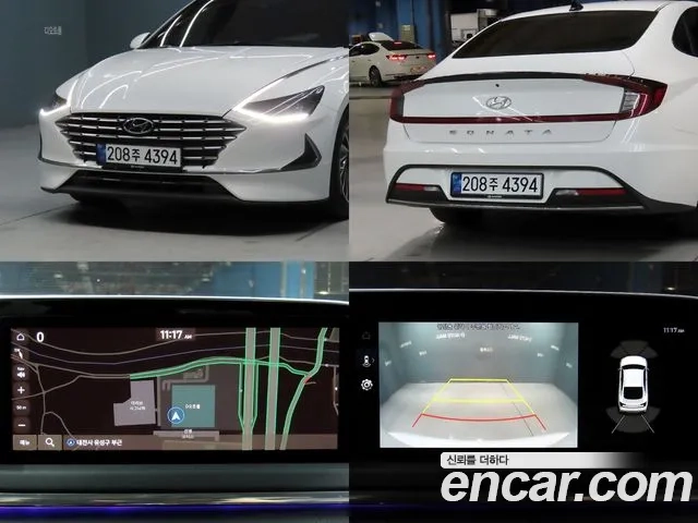Hyundai Sonata Hybrid (DN8) 2021 Белый из Кореи, фото 4