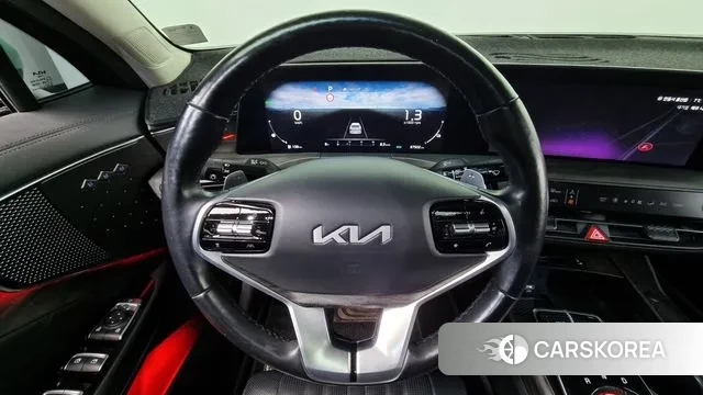 Kia K8 Hybrid 2021 Черный из Кореи, фото 4