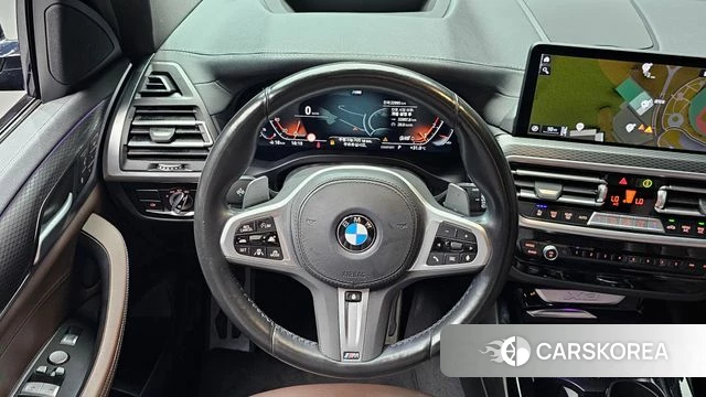 BMW X3 (G01) 2023 Черный из Кореи, фото 4