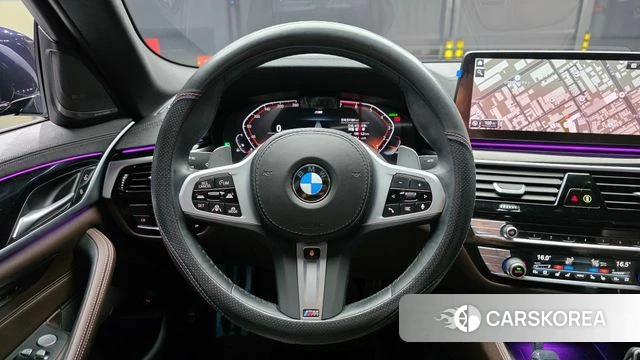 BMW 5 Series (G30) 2023 Черный из Кореи, фото 4