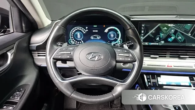 Hyundai The New Grandeur IG Hybrid 2022 Черный из Кореи, фото 4