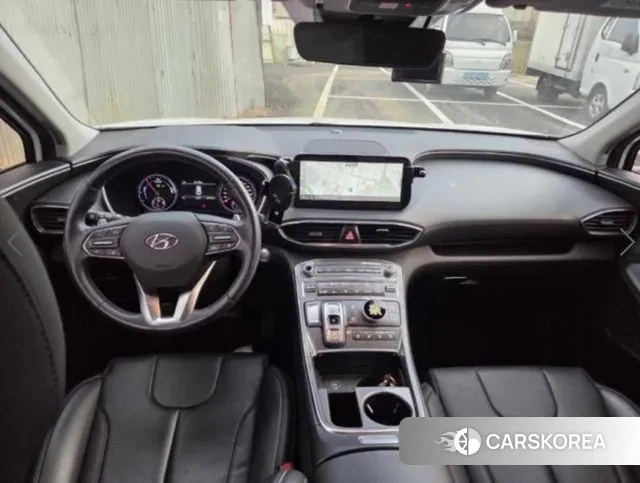 Hyundai The New Santa Fe 2022 Белый из Кореи, фото 4