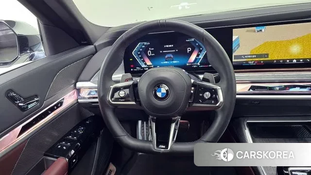 BMW 7 Series (G70) 2024 Черный из Кореи, фото 4