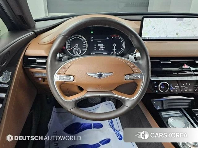 Genesis G80 (RG3) 2021 Черный из Кореи, фото 4