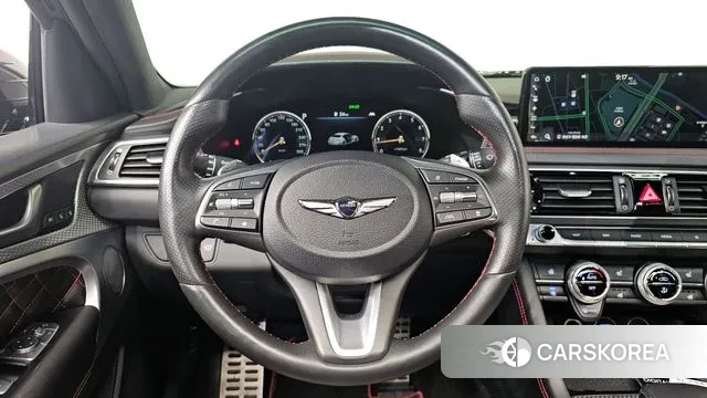 Genesis The New G70 2022 Черный из Кореи, фото 4