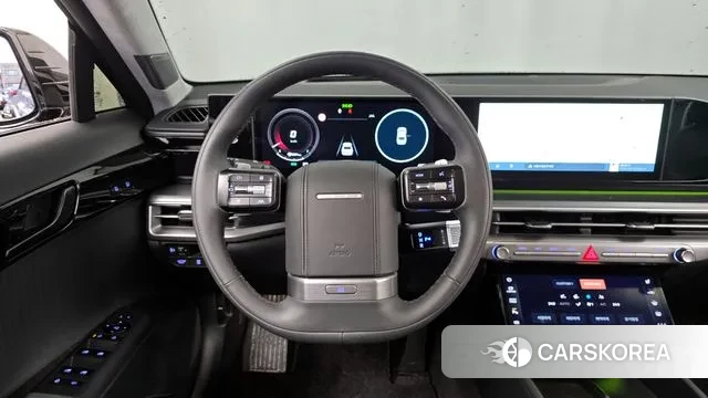 Hyundai Grandeur Hybrid (GN7) 2023 Черный из Кореи, фото 4