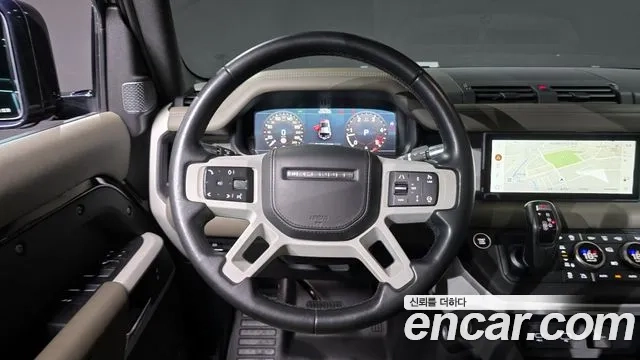 Land Rover Defender (L663) 2021 Черный из Кореи, фото 4