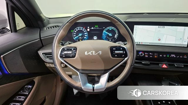 Kia K8 Hybrid 2022 Серебристо-серый из Кореи, фото 4