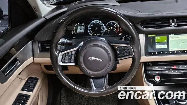 Jaguar XF (X260) 2018 Черный из Кореи, фото 4