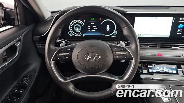Hyundai The New Grandeur IG 2020 Черный из Кореи, фото 4
