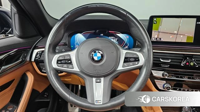 BMW 5 Series (G30) 2021 Синий из Кореи, фото 4