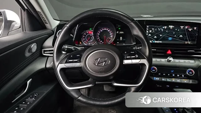 Hyundai Avante (CN7) 2022 Белый из Кореи, фото 4