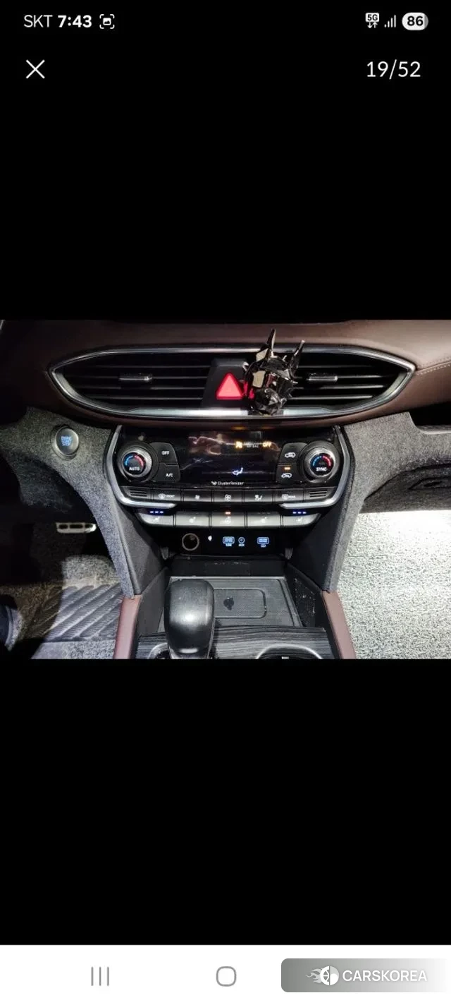 Hyundai Santa Fe TM 2019 Белый из Кореи, фото 4