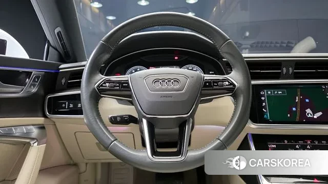 Audi A7 (4K) 2021 Белый из Кореи, фото 4