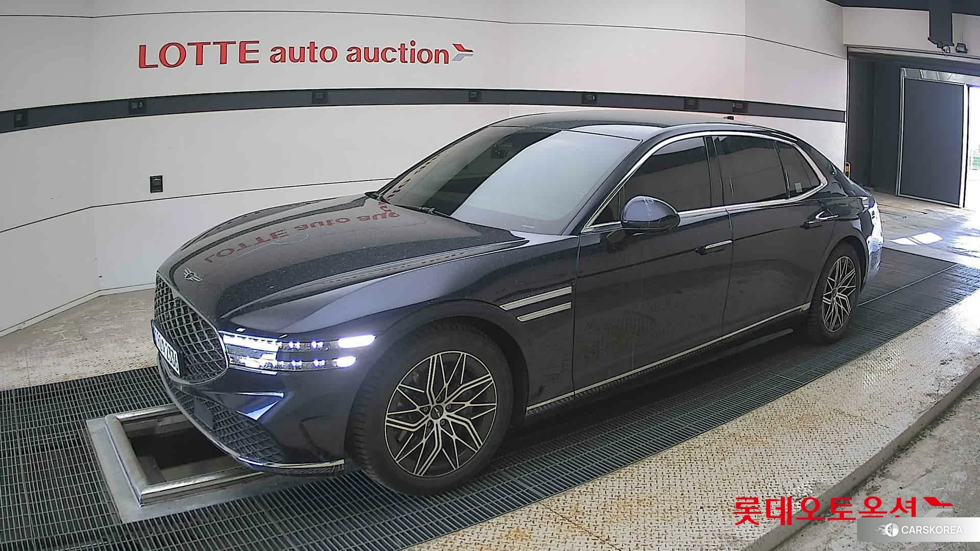 Hyundai G90 2023 Capri Blue из Кореи, фото 4