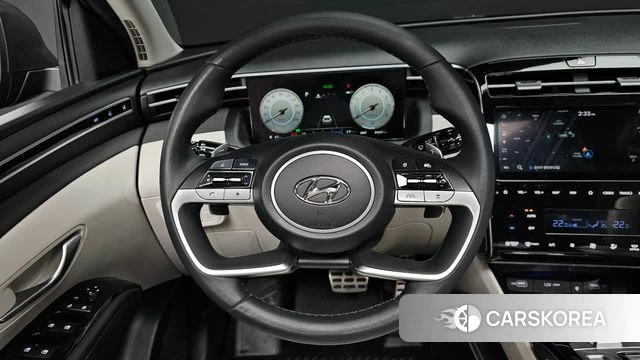 Hyundai Tucson Hybrid (NX4) 2021 Серый из Кореи, фото 4