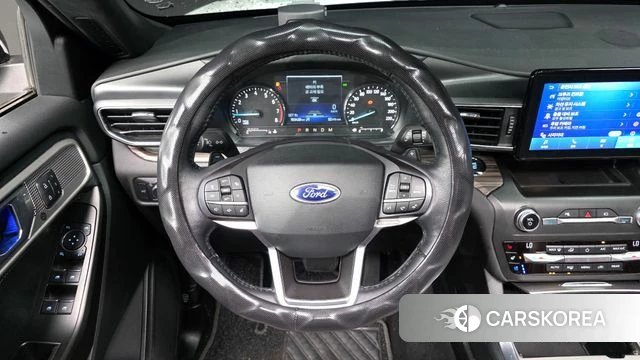 Ford Explorer 6th Generation 2020 Белый из Кореи, фото 4