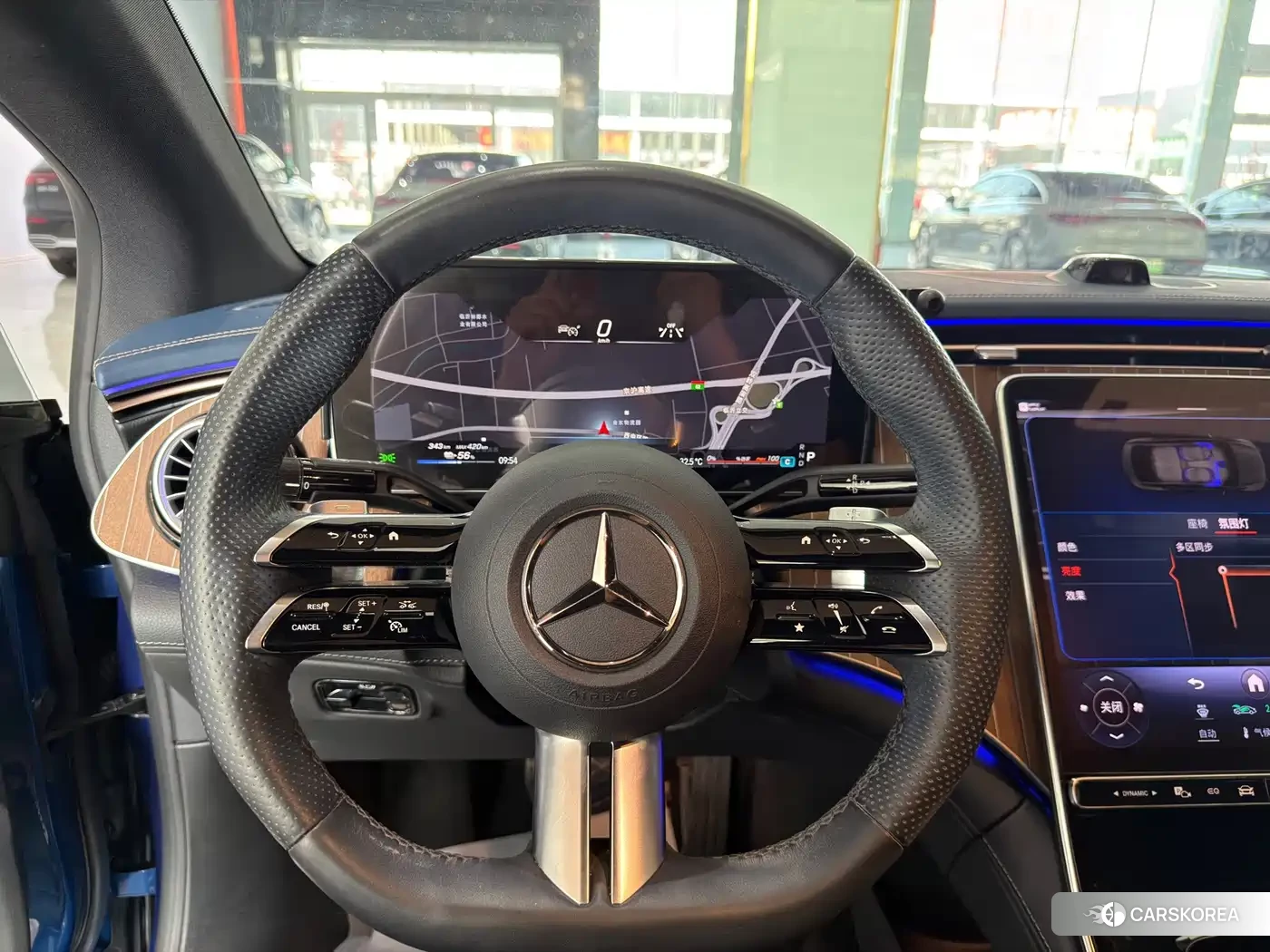Mercedes-Benz EQE 2023 Синий из Китая, фото 4