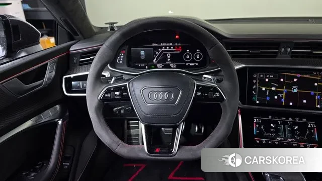 Audi RS7 (4K) 2021 Серый из Кореи, фото 4